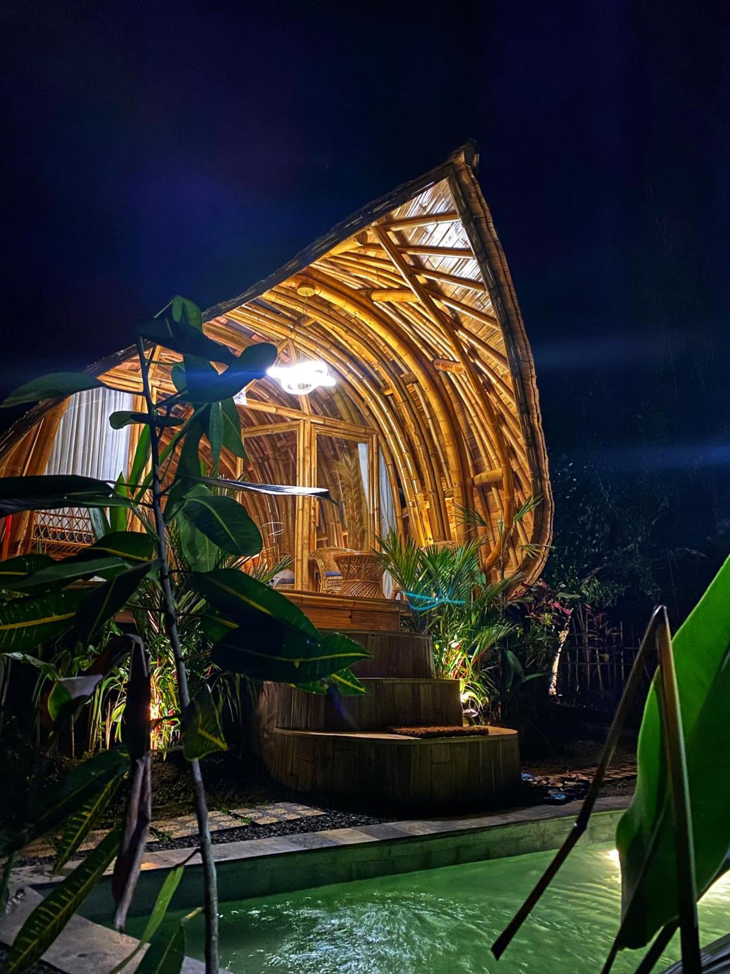 Вилла Bamboo House - Ecobreeze Сидемен Экстерьер фото