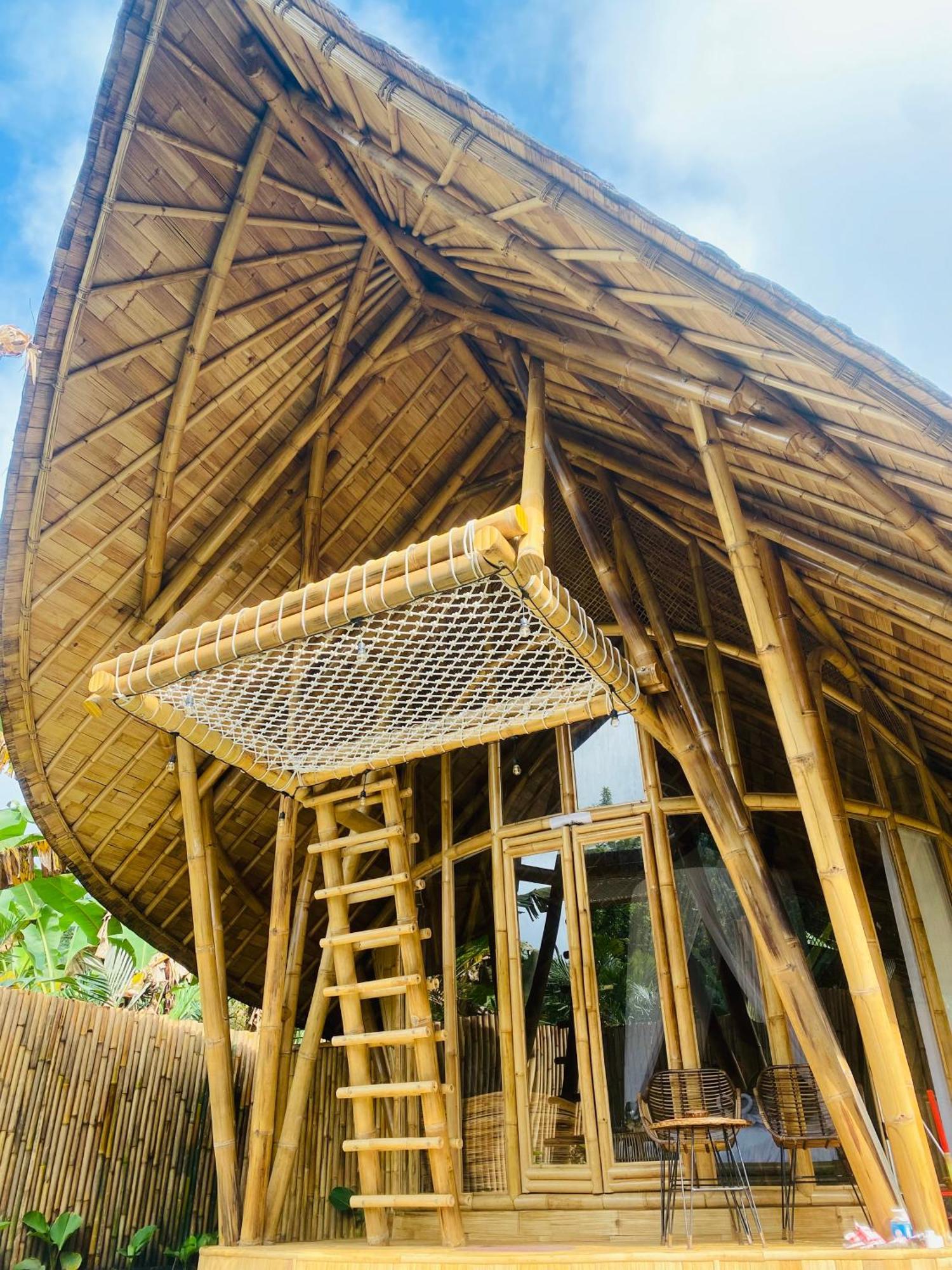 Вилла Bamboo House - Ecobreeze Сидемен Экстерьер фото
