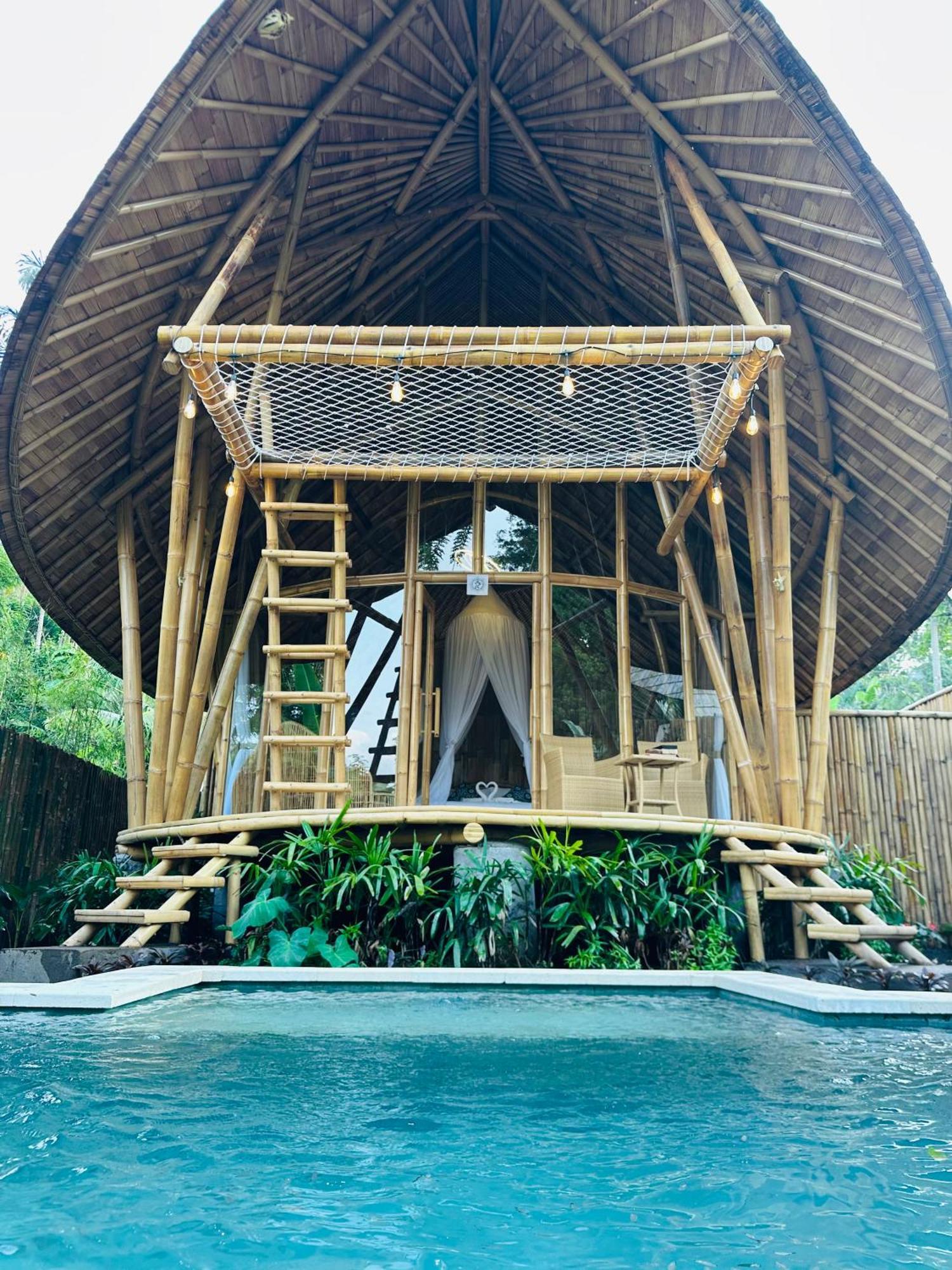 Вилла Bamboo House - Ecobreeze Сидемен Экстерьер фото